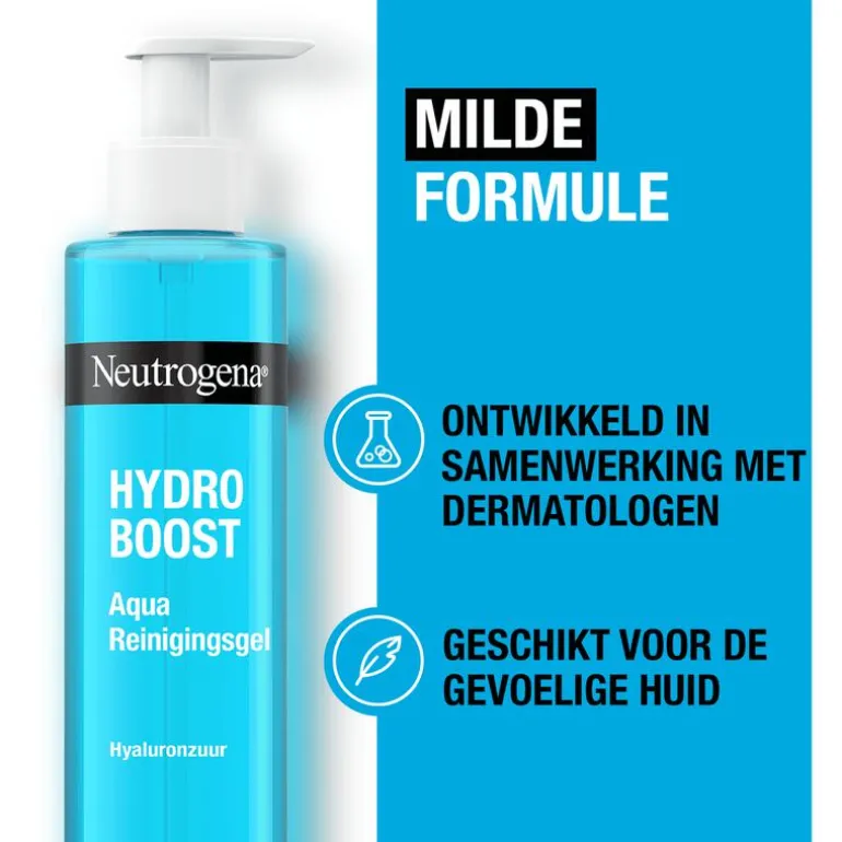 Neutrogena Hydro Boost Aqua Reinigingsgel Alle Huidtypen 200 ML