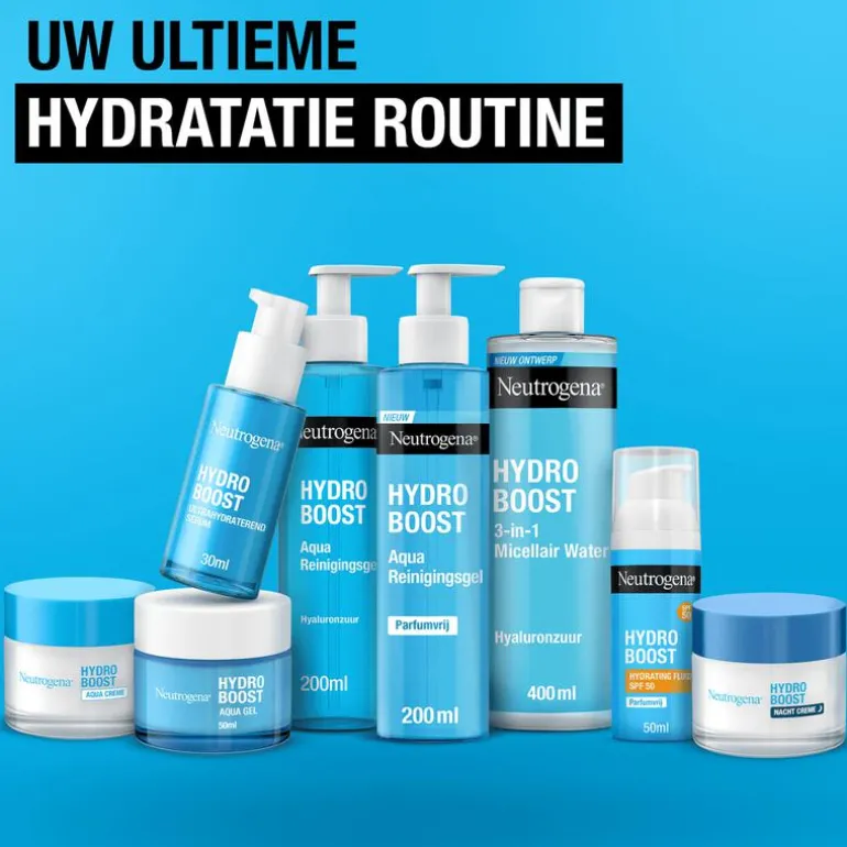 Neutrogena Hydro Boost Hydrating Fluid Dagcrème SPF50 Alle Huidtypen 50 ML