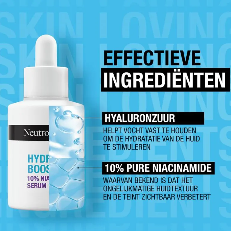 Neutrogena Hydro Boost Niacinamide Serum Alle Huidtypen 30 ML
