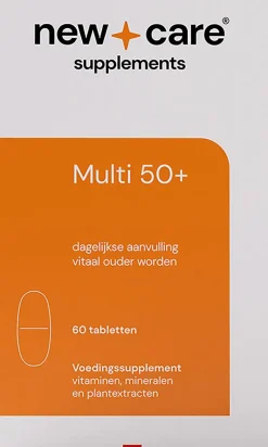 New Care Multi 50+ Dagelijkse Aanvulling Tabletten 60 stuks