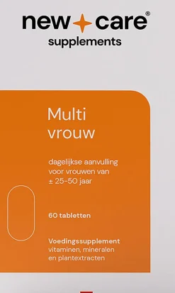 New Care Multi Vrouw Dagelijkse Aanvulling 60 stuks