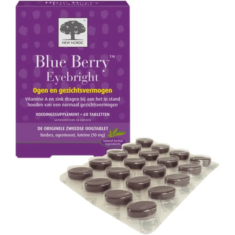 New Nordic Blue Berry Eyebright Tabletten