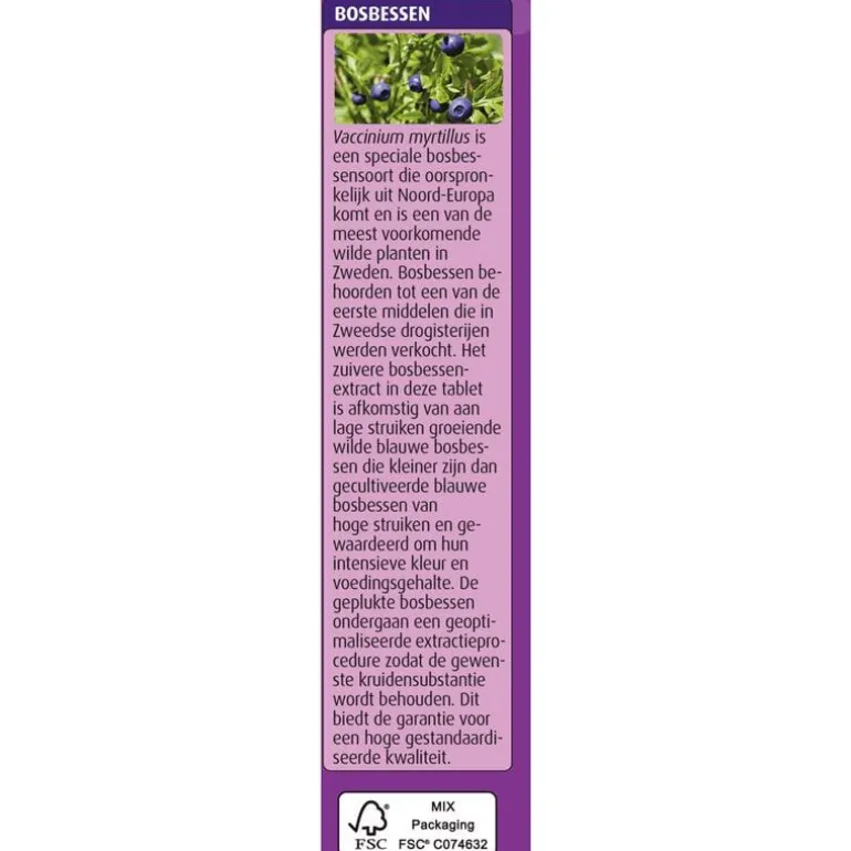 New Nordic Blue Berry Eyebright Tabletten