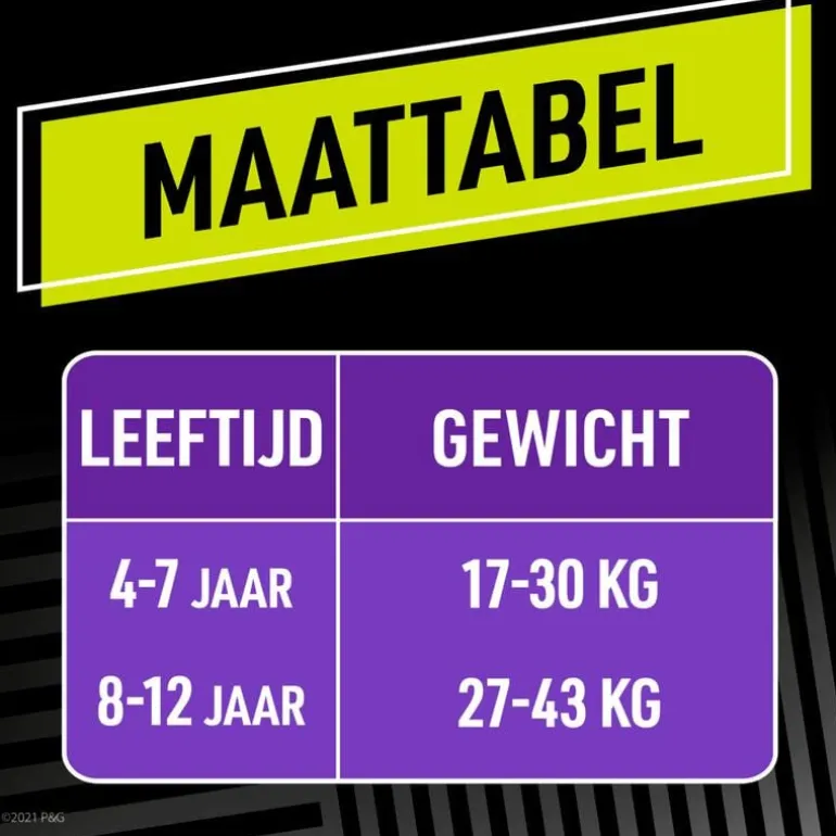 Ninjamas Pants Luierbroekjes Meisje Maat 7 4-7 Jaar 10 Stuks