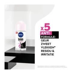 NIVEA Black & White Invisible Original Deodorant Roller 50 ML
