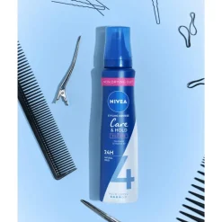 NIVEA Care & Hold Styling Mousse 150 ML