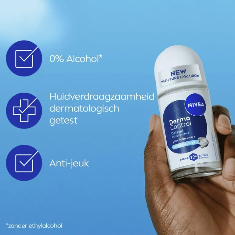 NIVEA Derma Control Defend Deodorant Roller 50 ML