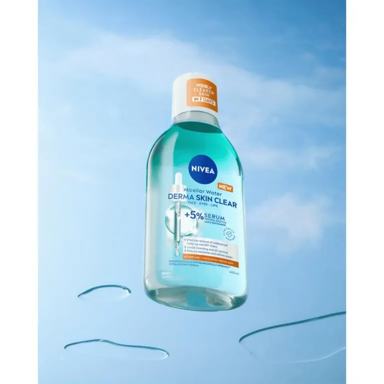NIVEA Derma Skin Clear Serum Infused Micellair Water 400ML