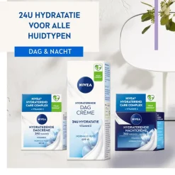 NIVEA Essentials 24u Hydraterende Nachtcrème Normale Huid 50 ML