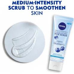 NIVEA Essentials Verfrissende Rice Scrub Peeling Exfoliant 75 ML