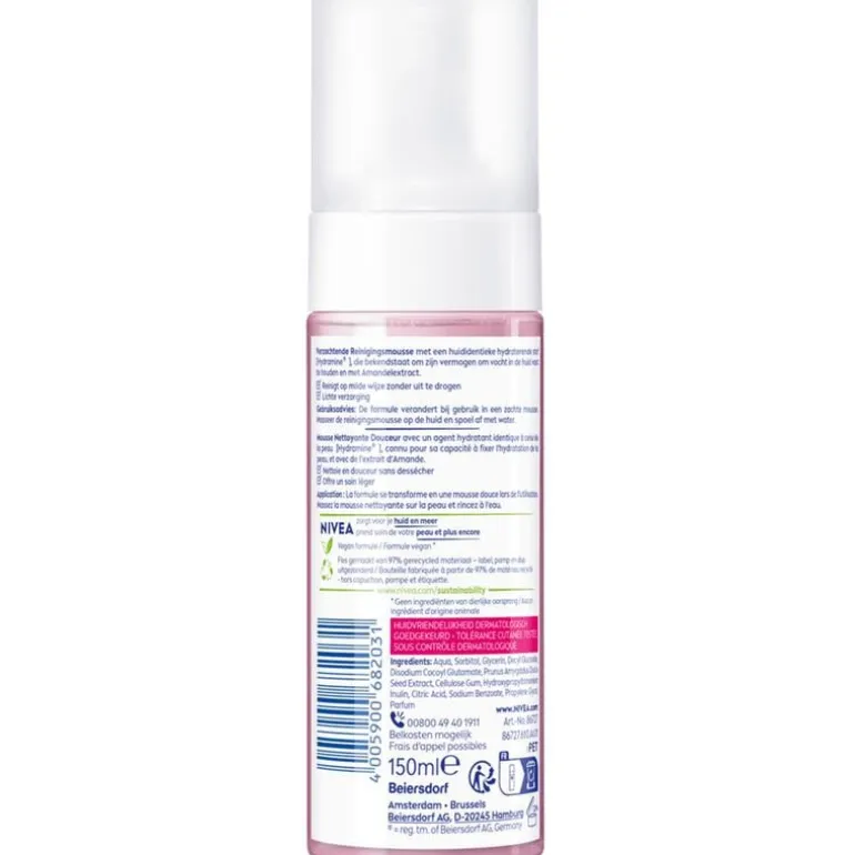 NIVEA Essentials Verzachtende Reinigingsmousse 150 ML