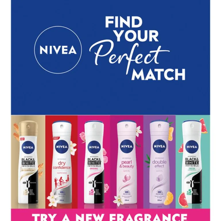 NIVEA Fresh Cherry Deodorant Spray 150 ML
