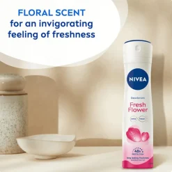 NIVEA Fresh Flower Deodorant Spray 150 ML