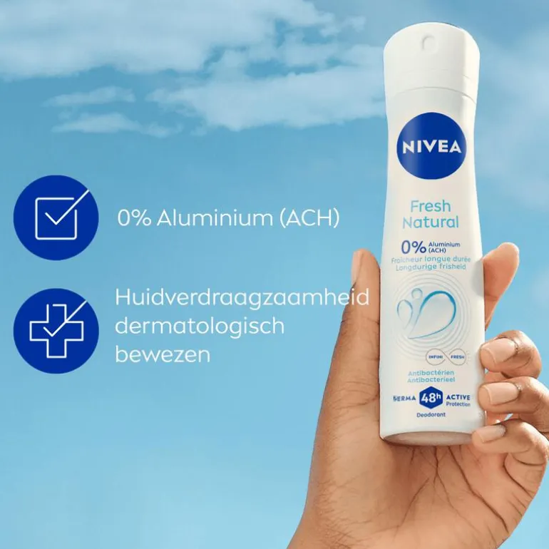 NIVEA Fresh Natural Deodorant Spray 150 ML