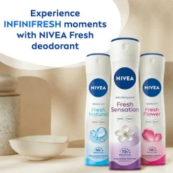 NIVEA Fresh Sensation Deodorant Spray 150 ML