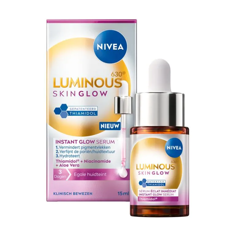 NIVEA Luminous Skin Glow Instant Glow Anti-Pigment Serum 15ML