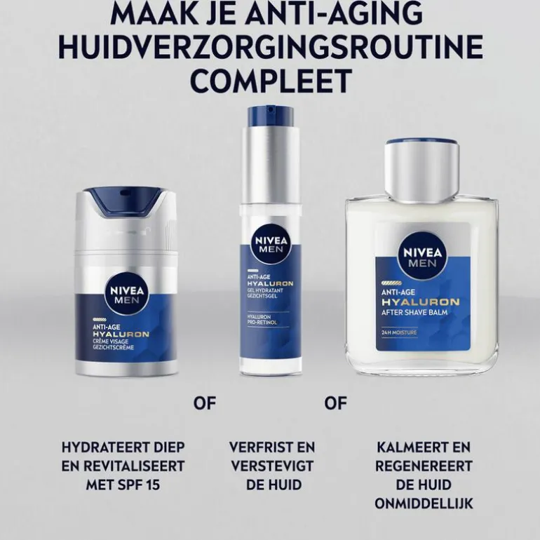 NIVEA MEN Active Age Hyaluron Aftershave Balsem Anti-Age 75 ML