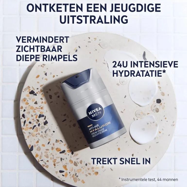 NIVEA MEN Active Age Vochtinbrengende Dagcrème SPF 15 Oudere Huid 50 ML