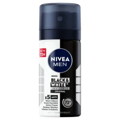 NIVEA MEN Black & White Deodorant Mini 35 ML