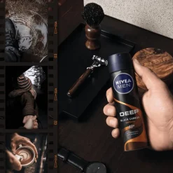 NIVEA MEN Deep Black Carbon Espresso Deodorant Spray 150 ML