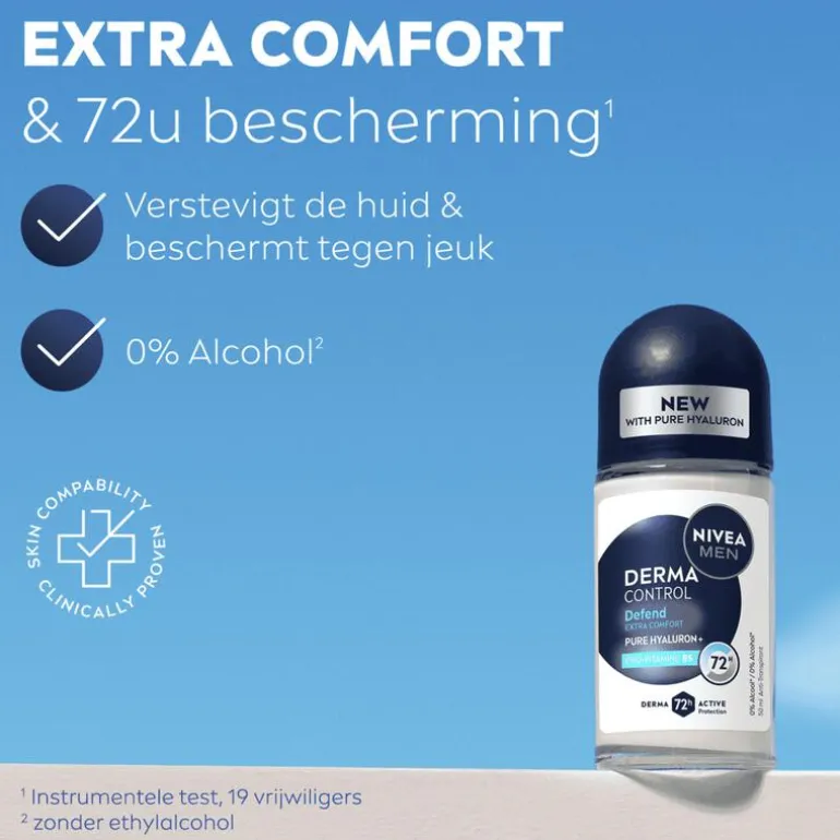 NIVEA MEN Derma Control Defend Deodorant Roller 50 ML
