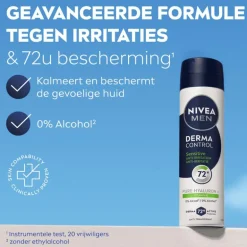 NIVEA MEN Derma Control Sensitive Deodorant Spray 150 ML