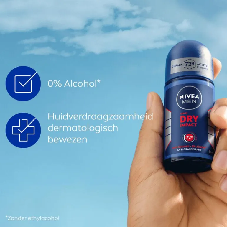 NIVEA MEN Dry Impact Deodorant Roller 50 ML