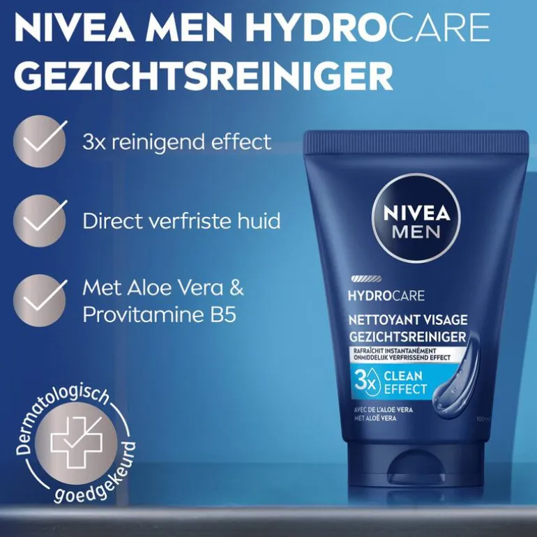 NIVEA MEN Protect & Care Verfrissende reinigingsgel 100 ML