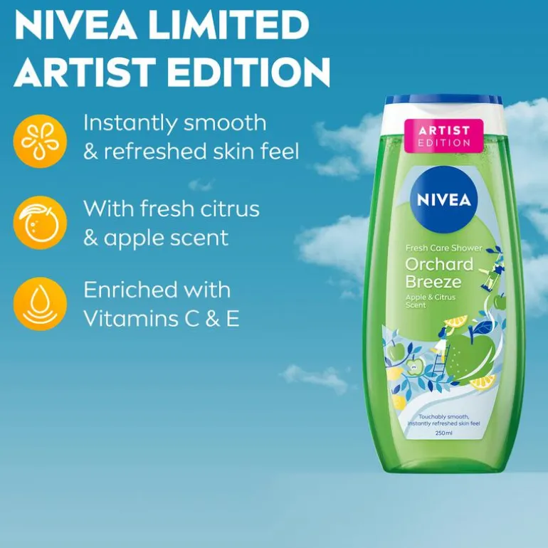 NIVEA Orchard Breeze Douchegel 250 ml