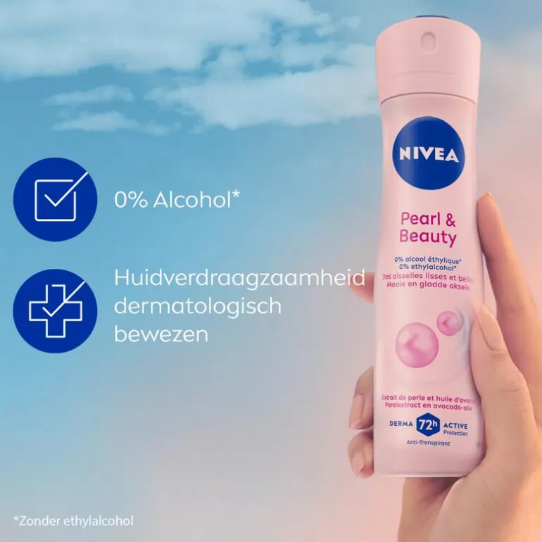 NIVEA Pearl & Beauty Deodorant Spray 150 ML