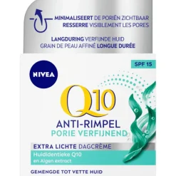 NIVEA Q10 Power Anti-Rimpel Dagcrème Gem/Vet Huid SPF15 50 ML
