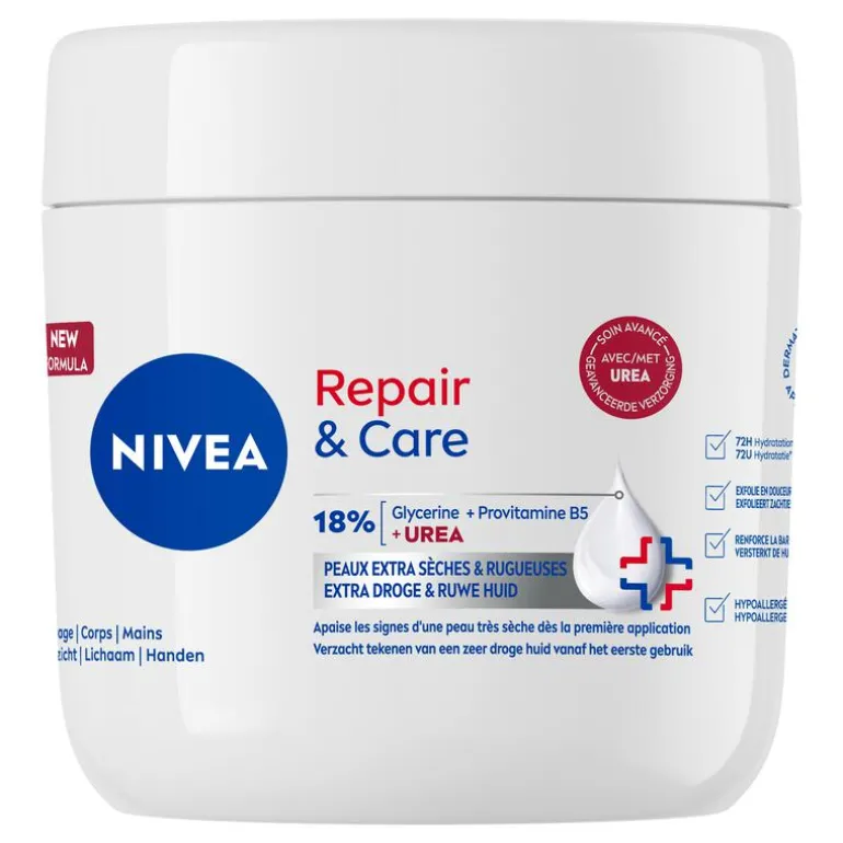 NIVEA Repair & Care Urea Intensief Hydraterende Bodycrème 400 ML