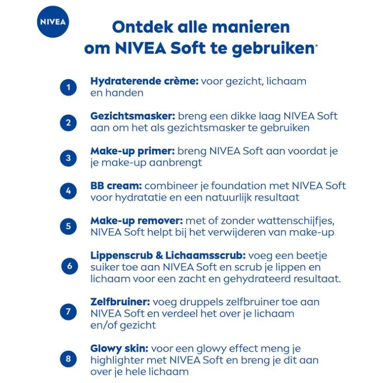 NIVEA Soft Hydraterende Bodycrème 200 ML