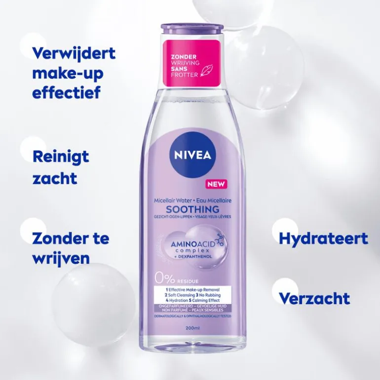 NIVEA Soothing Micellair Water Gevoelige Huid 200 ML