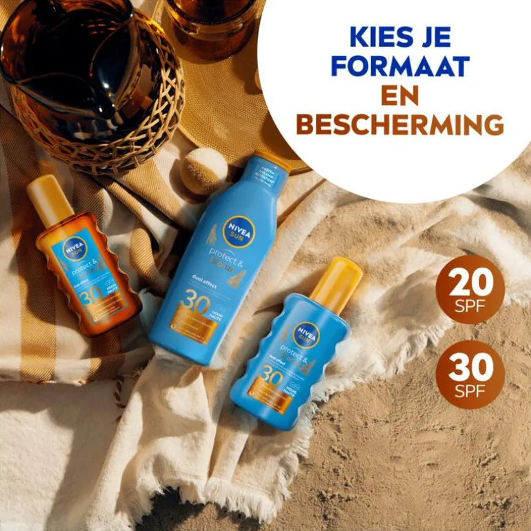NIVEA SUN Protect & Bronze Zonneoliespray SPF30 200ML