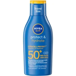 NIVEA SUN Protect & Hydrate Travel Size Zonnemelk SPF50+ 100 ML