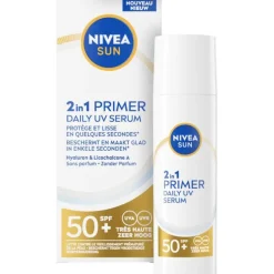 NIVEA SUN UV Face 2in1 Primer Serum SPF 50+ 30 ML