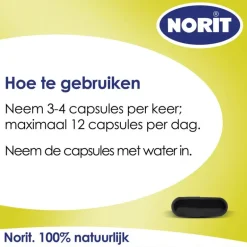 Norit 200 mg 30 Capsules