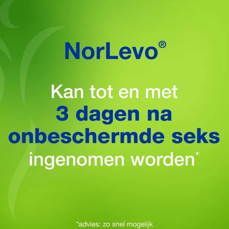 Norlevo Levonorgestrel Morning After Pil 1,5 mg