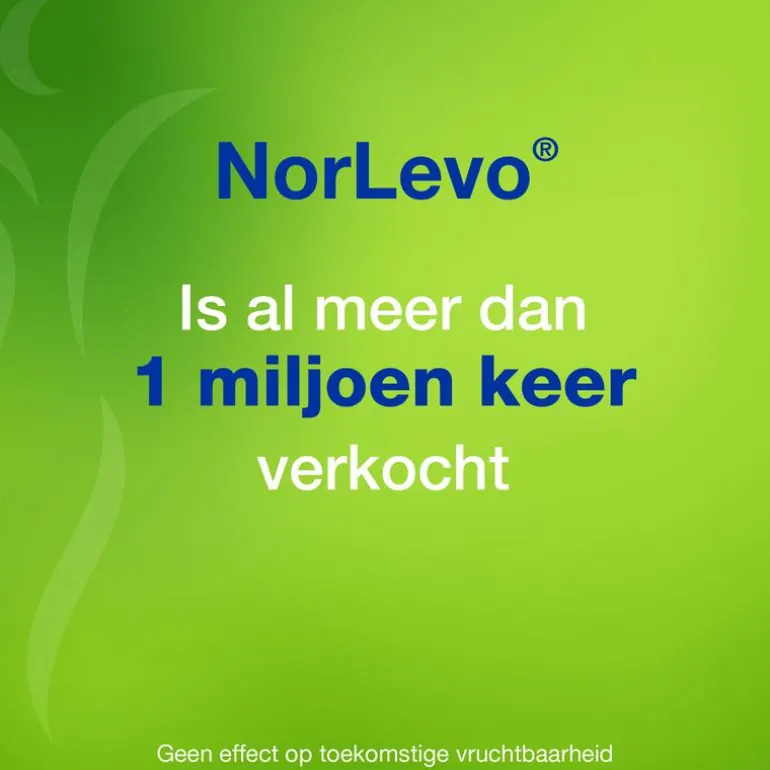 Norlevo Levonorgestrel Morning After Pil 1,5 mg