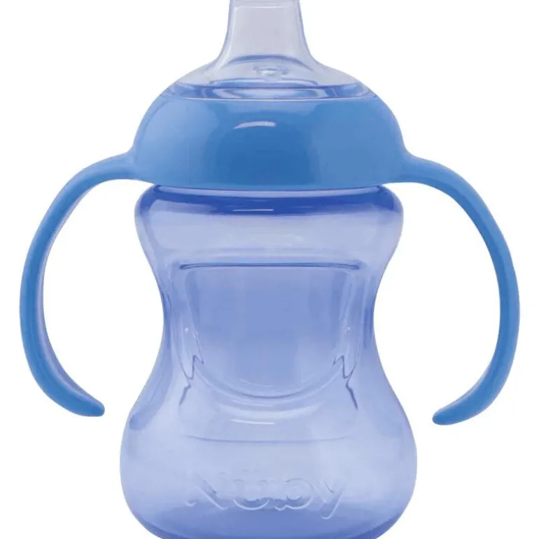 Nuby Mini Easy Grip Drinkbeker Handvaten Blauw 4 Maanden 150 ML