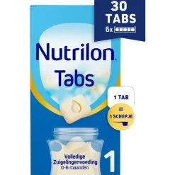 Nutrilon 1 Opvolgmelk Baby 0-6M Tabs 27 gram