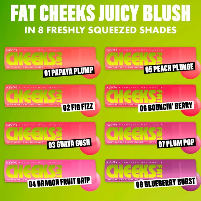 NYX Fat Cheeks Blush Papaya Plump