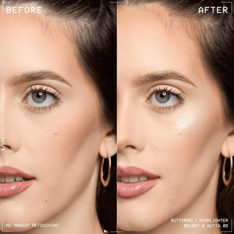NYX Professional Makeup Buttermelt Highlighter 05 Bright and Butta