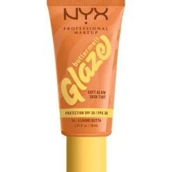 NYX Professional Makeup Buttermelt Glaze Skin Tint SPF 30 4 Almond Butta