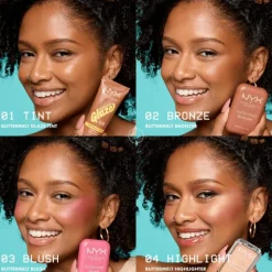 NYX Professional Makeup Buttermelt Highlighter 40 NO 1 BUTTA