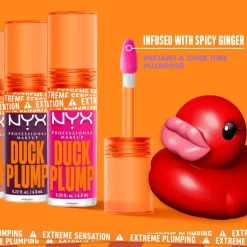NYX Professional Makeup Duck Plump Lip Plumping Laquer Lipgloss 6 Brick Of Time