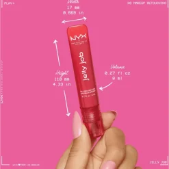NYX Professional Makeup Jelly Job Lipgloss 06 Jelly Filled Rood