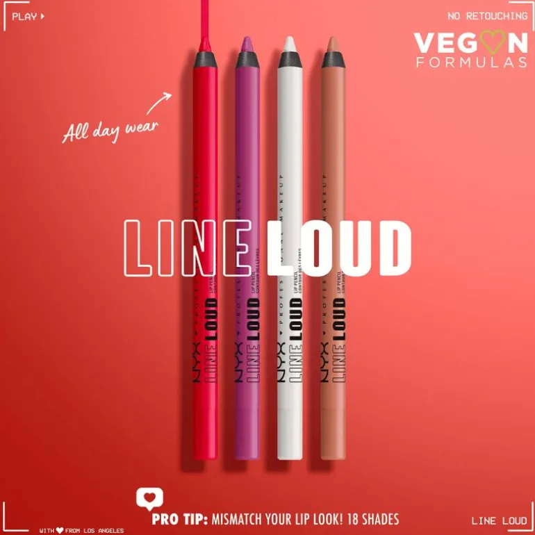 NYX Professional Makeup Line Loud Lip Liner 17 Rebel Kind