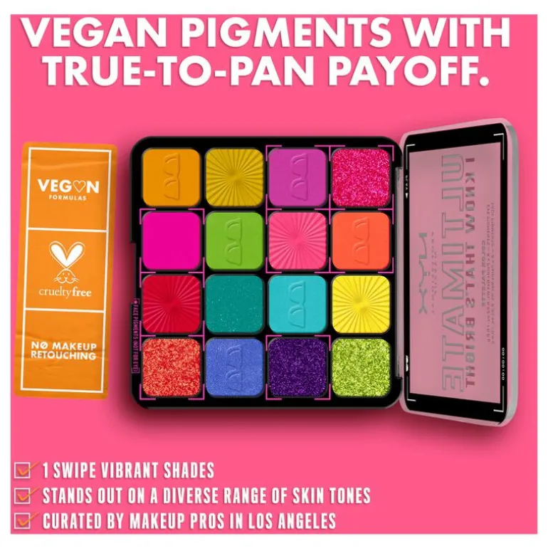NYX Professional Makeup Ultimate Shad Pal 16-Pan I Know That'S Bright